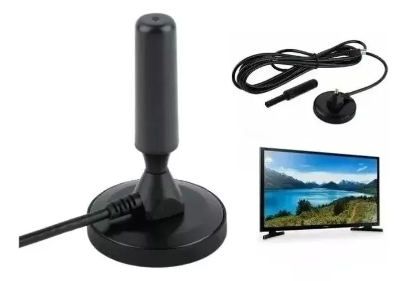 Antena HDTV con Imán – Convierte tu TV en Smart TV con Canales Ilimitados