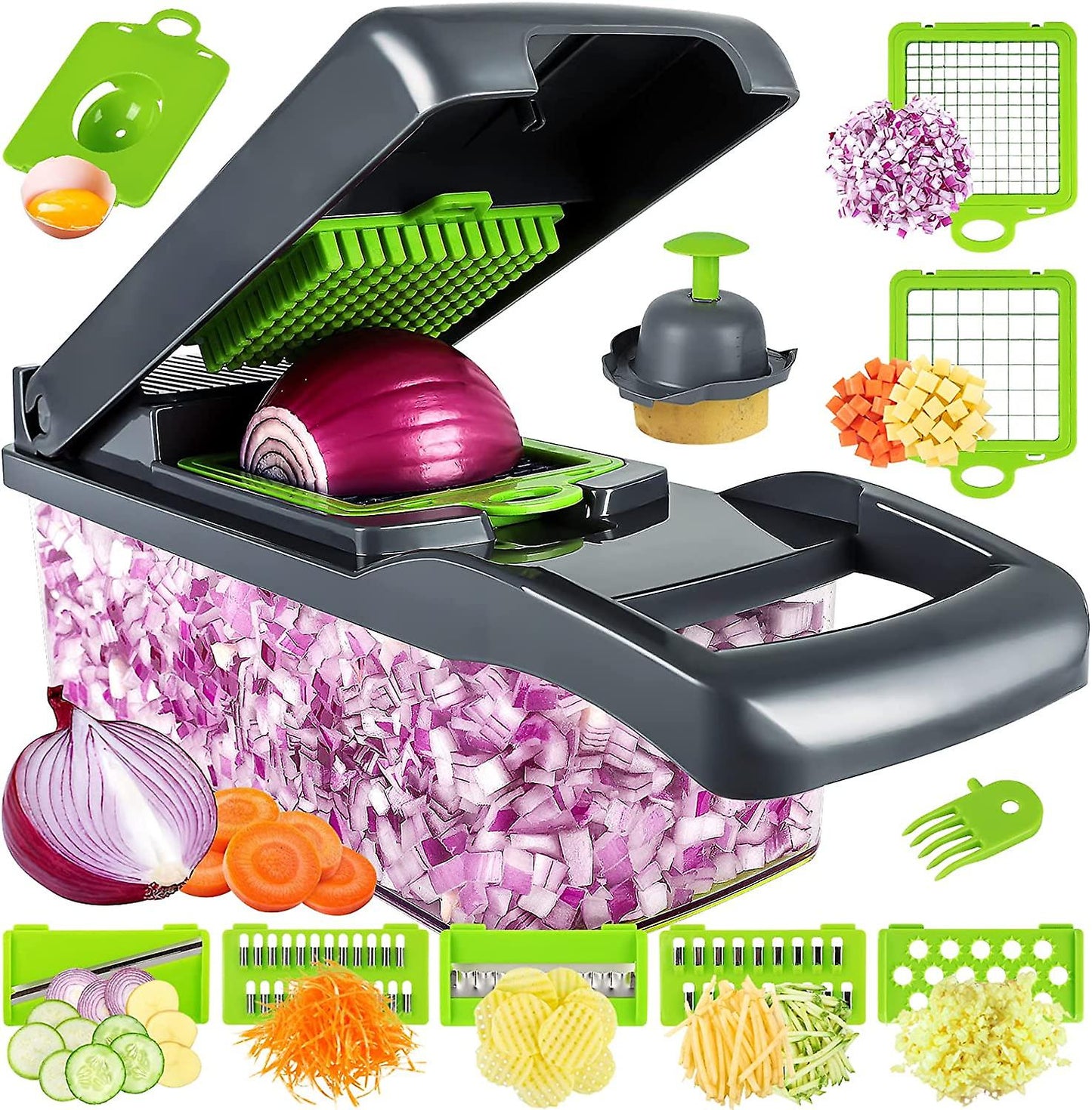 Cortador de Verduras y Vegetales 15 en 1
