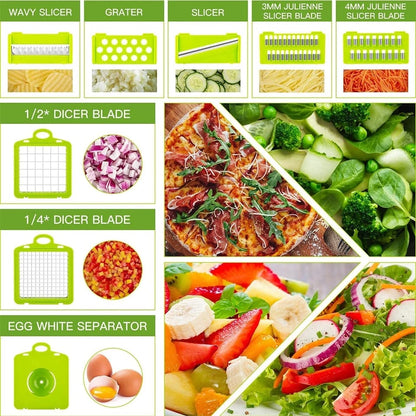 Cortador de Verduras y Vegetales 15 en 1
