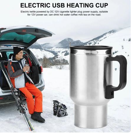 TAZA CALEFACTORA PARA COCHES