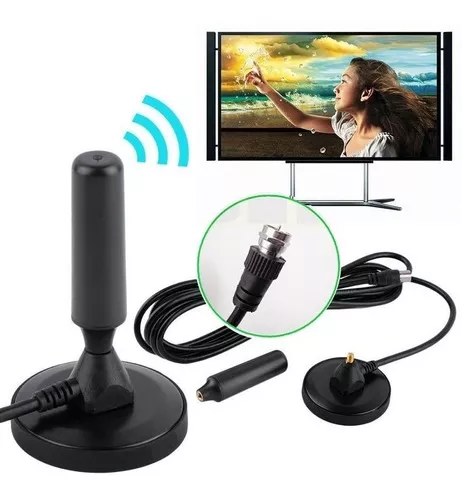 Antena HDTV con Imán – Convierte tu TV en Smart TV con Canales Ilimitados