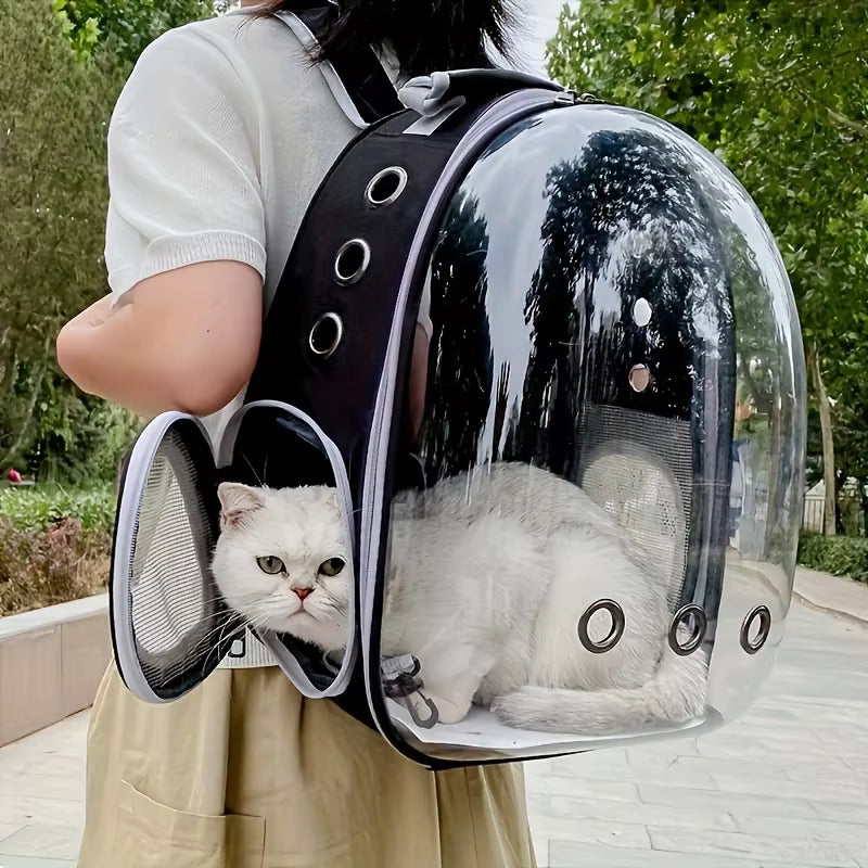 Mochila Bolso Transparente Mascota